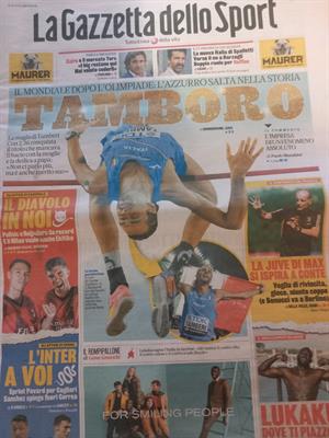 Tamberi - Mondiale Salto in Alto