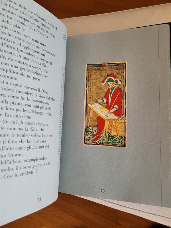 Foto 5Libro Tarocchi mazzo visconteo testo di Calvino