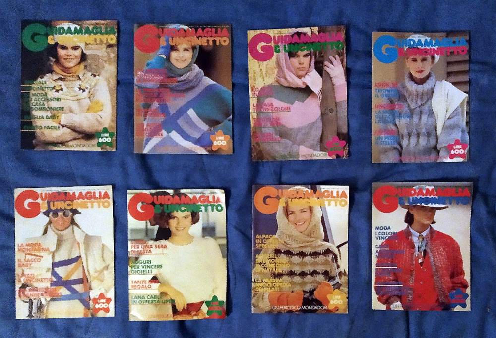 Foto 6Collezione completa Guida Maglia e Uncinetto Pubblicate83-85