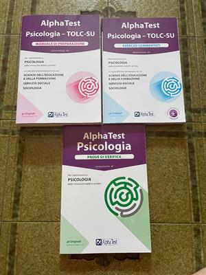Kit Alpha Test Psicologia TOLC SU
