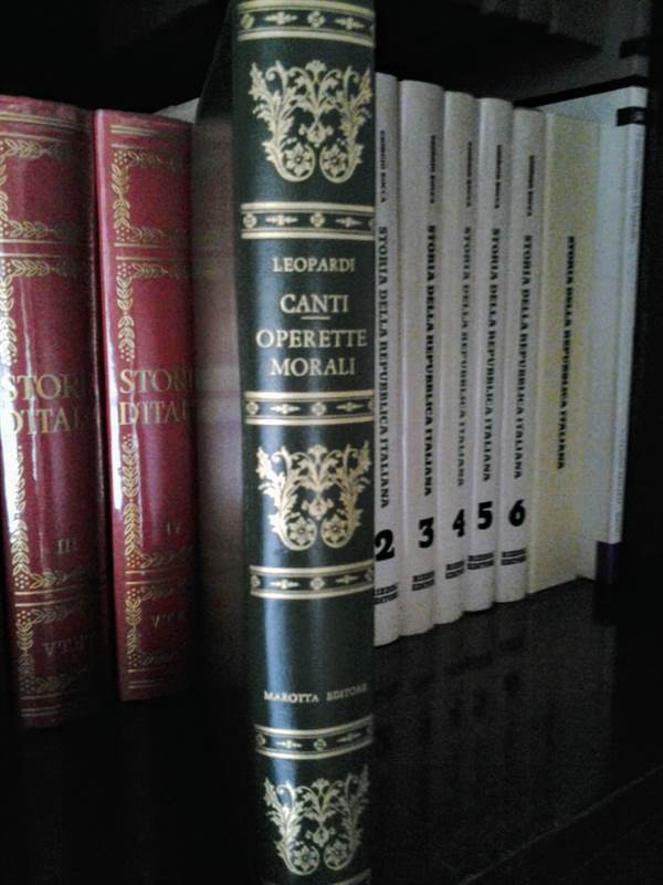LEOPARDI - Canti e Operette Morali, colore verde