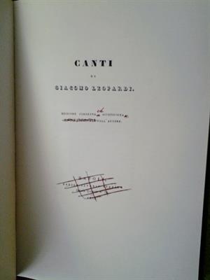 LEOPARDI - Canti e Operette Morali, colore verde - Anteprima 5