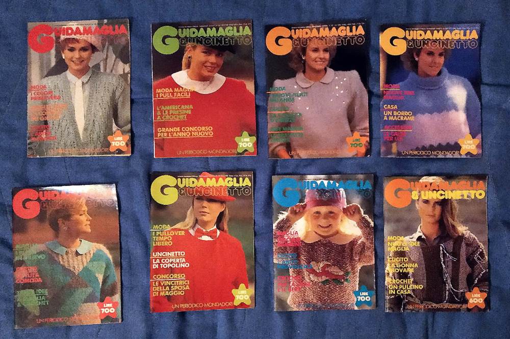 Foto 3Collezione completa Guida Maglia e Uncinetto Pubblicate83-85