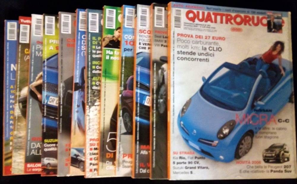 Quattroruote anno 2005 completo
