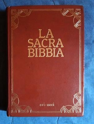 Libro La sacra bibbia Editore CEI-UECI 1977 - 1314 pagine