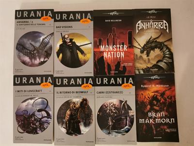 Lotto 8 libri di Urania Epix