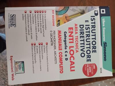 ISTRUTTORE E ISTRUTTORE DIRETTIVO AREA TECNICA ENTI LOCALI