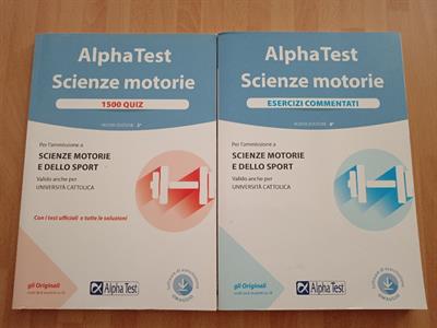 Alpha test Scienze motorie quiz esercizi commentati
