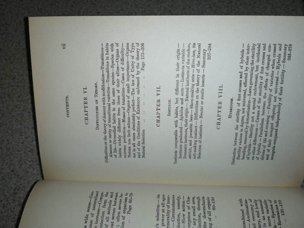Foto 6Libro Origin of species di Charles Darwin