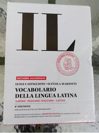 Dizionario di Latino il Castiglioni Mariotti