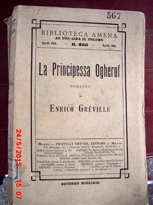Libretti di romanzi datati