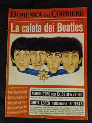 Domenica del Corriere, Beatles, 1965