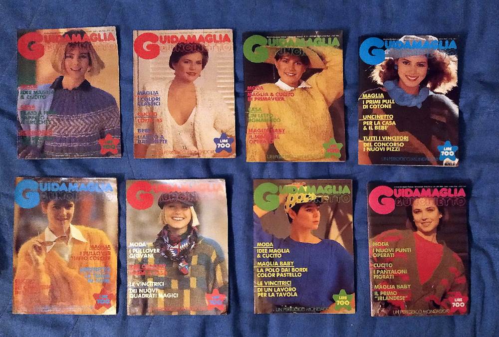 Foto 2Collezione completa Guida Maglia e Uncinetto Pubblicate83-85