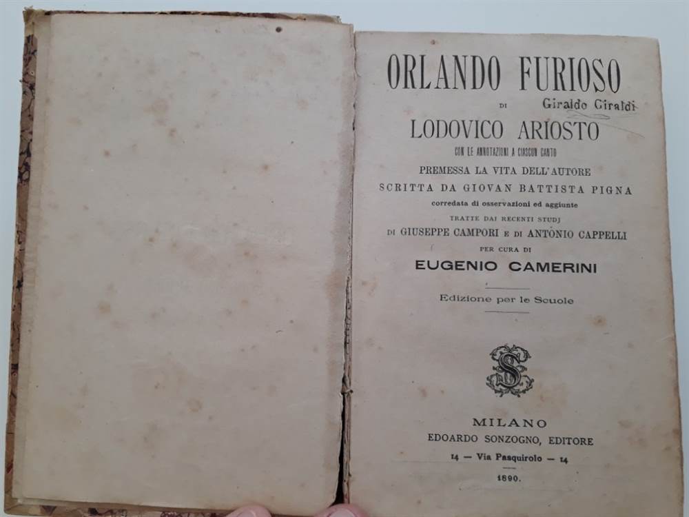 Orlando furioso - Lodovico Ariosto