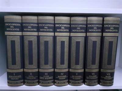 Enciclopedia del Novecento Treccani 1975 in 7 volumi