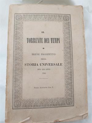 Libro antico Il Torrente