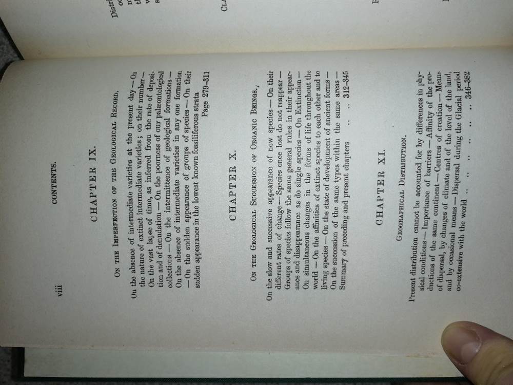 Foto 5Libro Origin of species di Charles Darwin