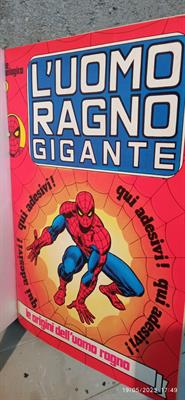 Uomo ragno gigante editoriale corno originale anni 70