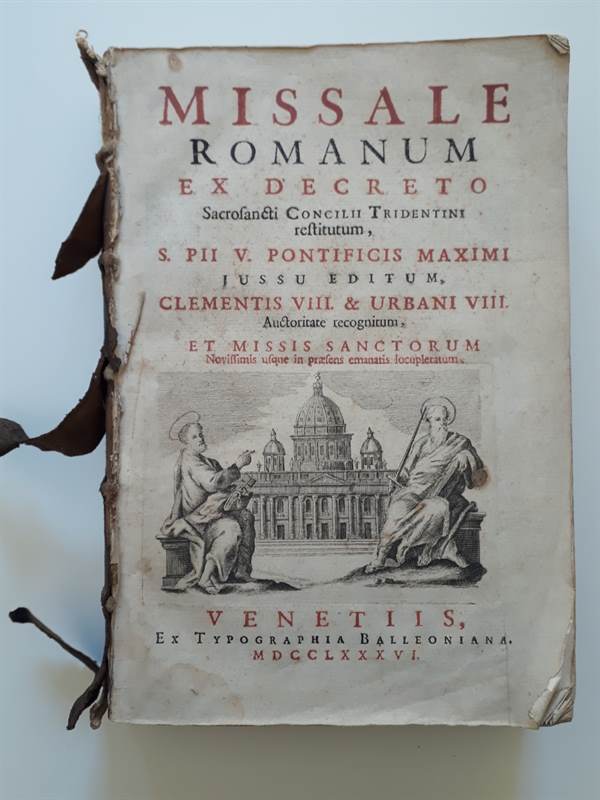 Missale Romanum, 1786, colore nero