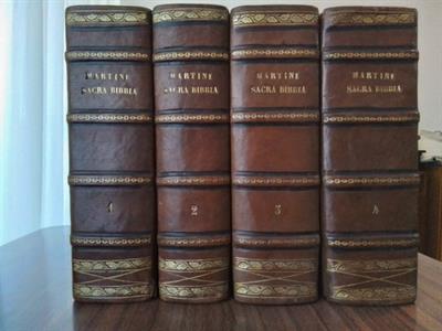 SACRA BIBBIA -Mons. MARTINI- 1862() - PAGNONI Editore