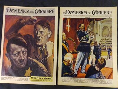2 Domenica del Corriere, Hitler e Savoia