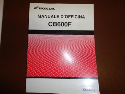 CB600F Hornet Manuale officina manutenzione Honda